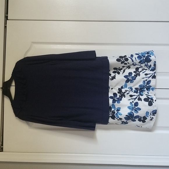 Coldwater Creek Easter Dress 14 Petite with Cardigan Size Medium (10-12) - Picture 5 of 14